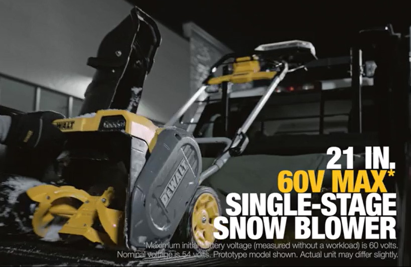 dewalt snowblower review