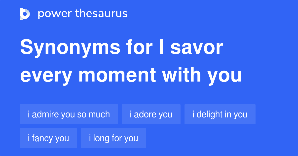 savour synonym