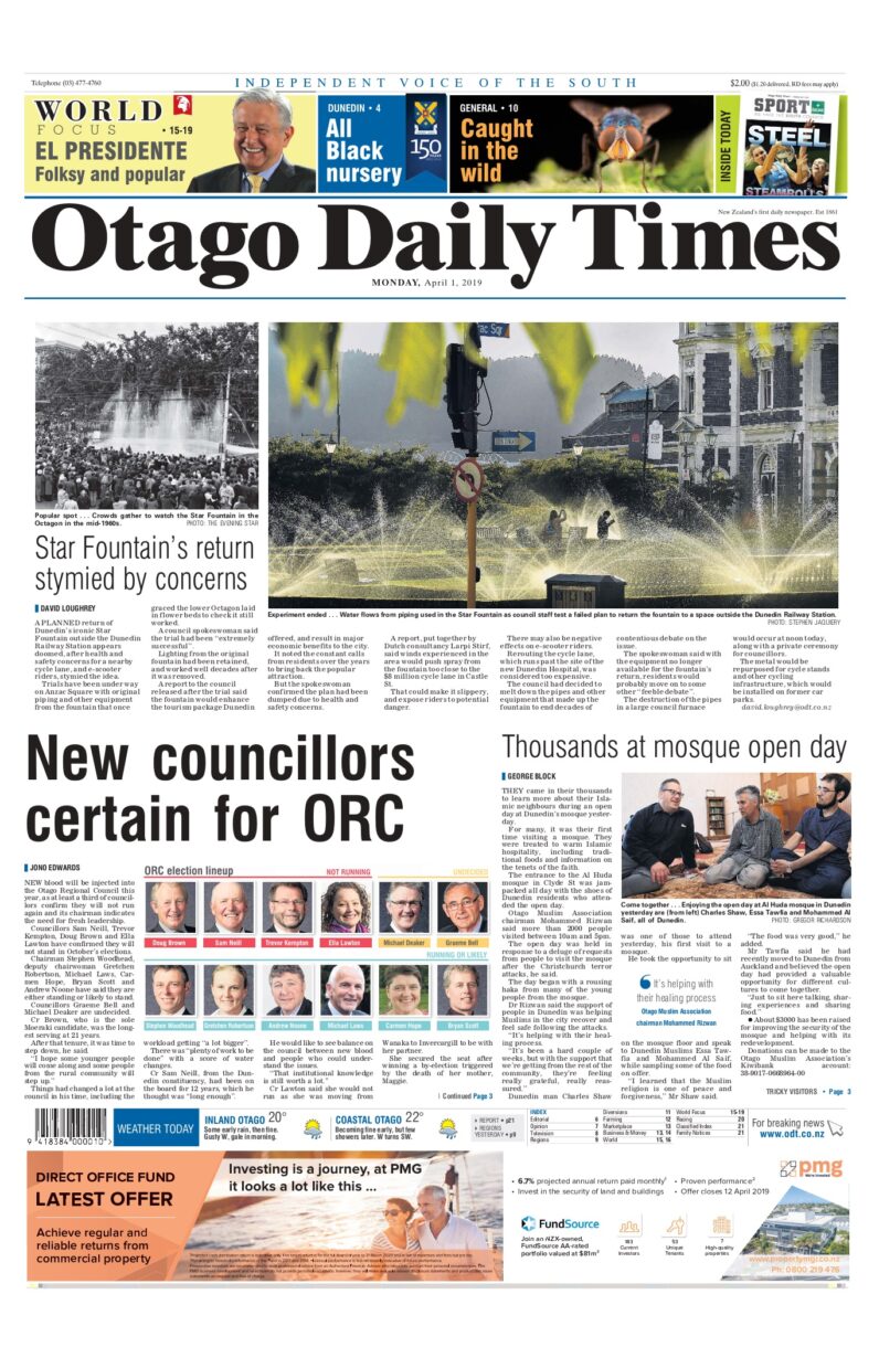 otago daily times online