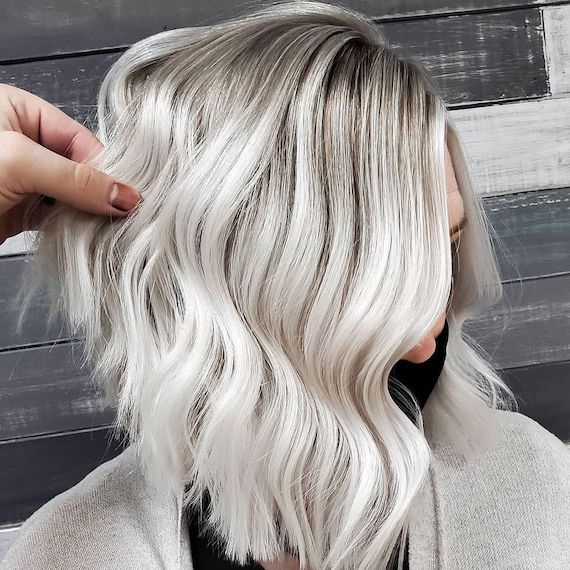 platinum hair highlights