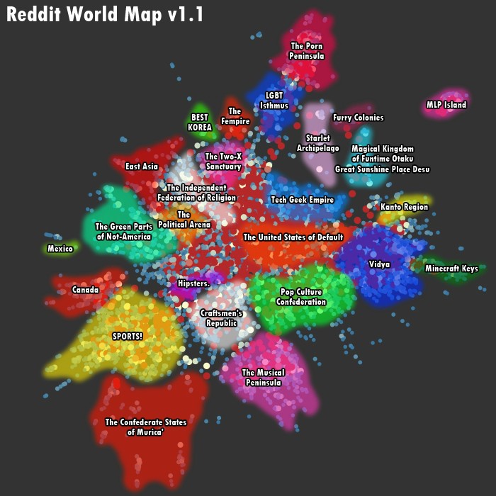 reddit map