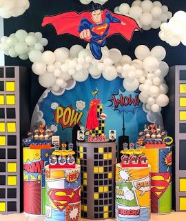 fiesta superman decoracion