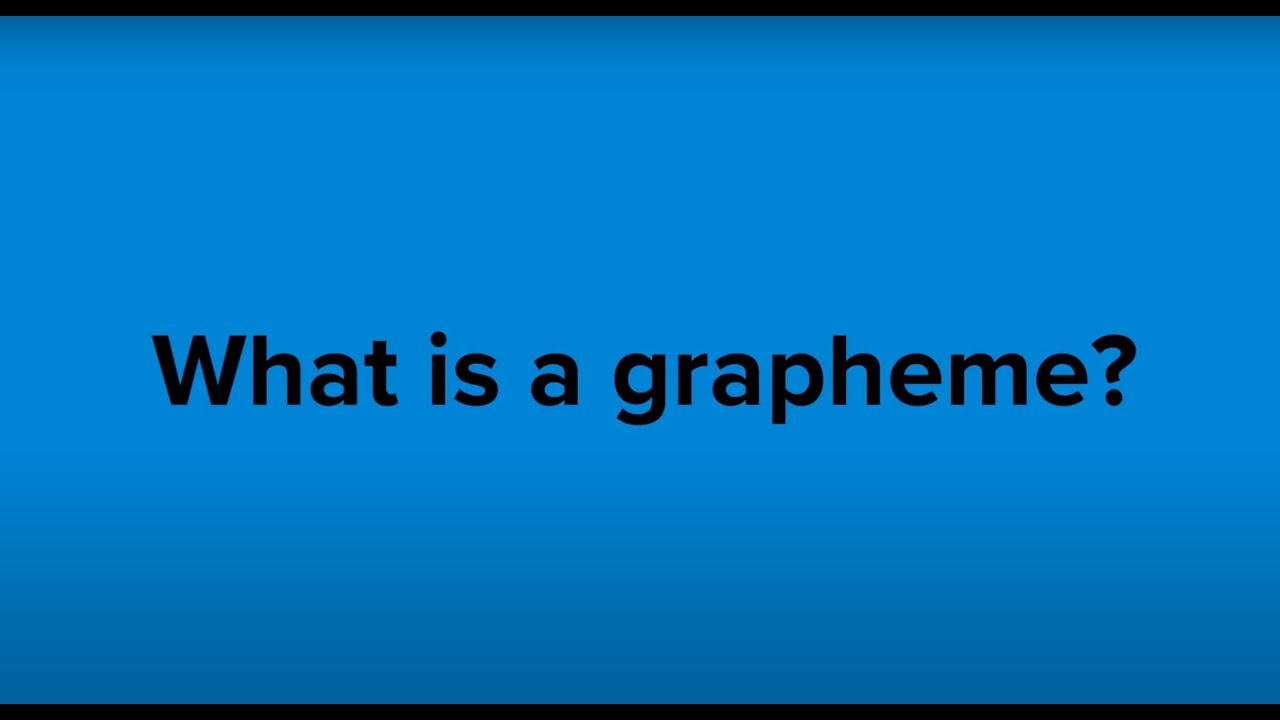 what is a grapheme