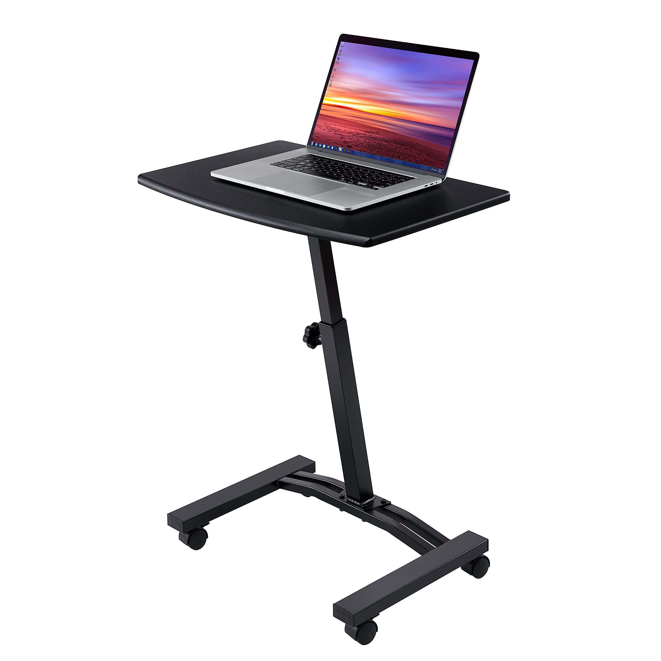 laptop cart on wheels