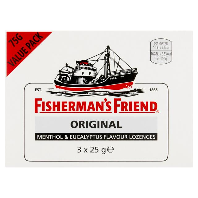 does fishermans friend contain alcohol