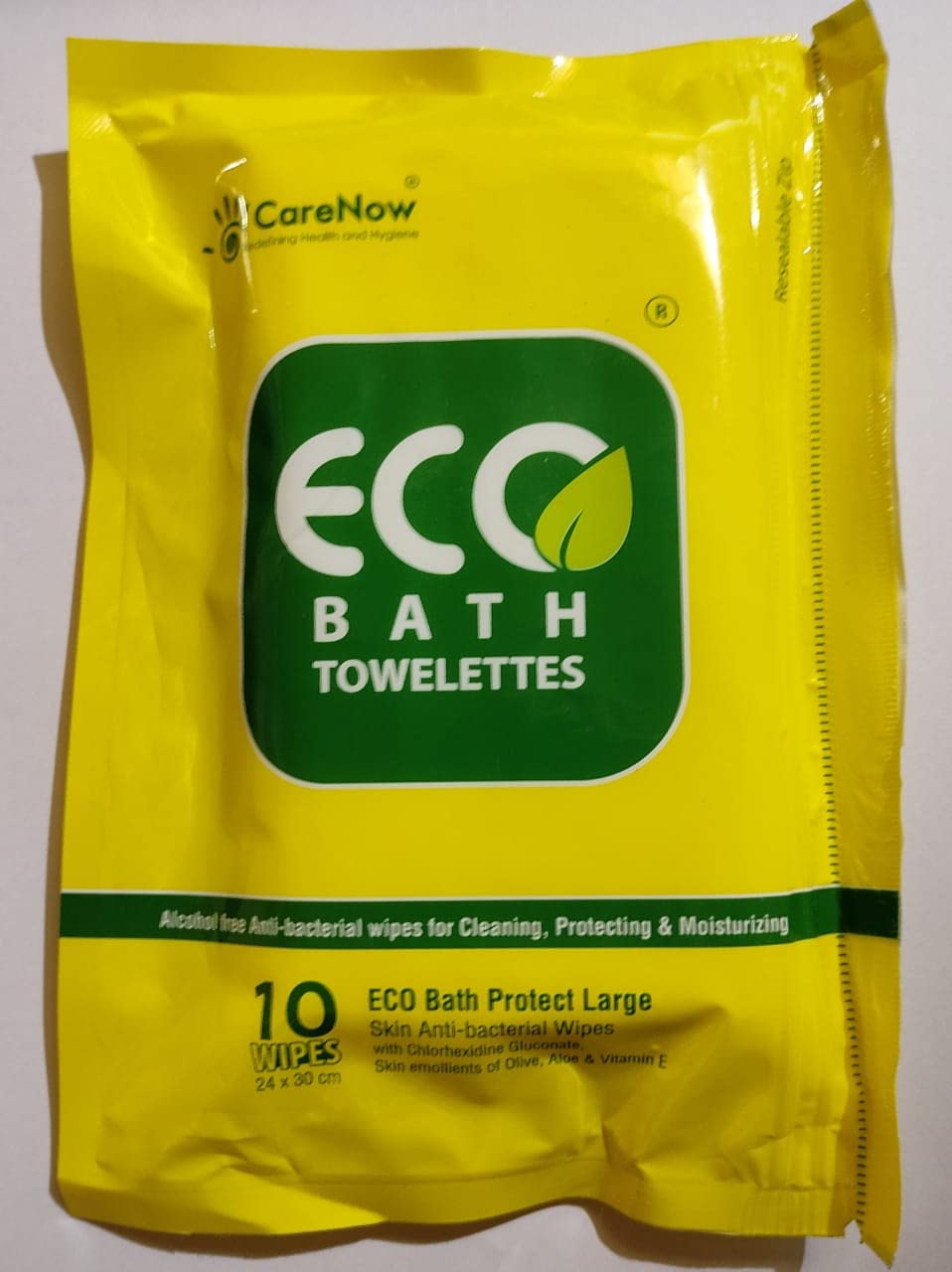 eco bath towelettes