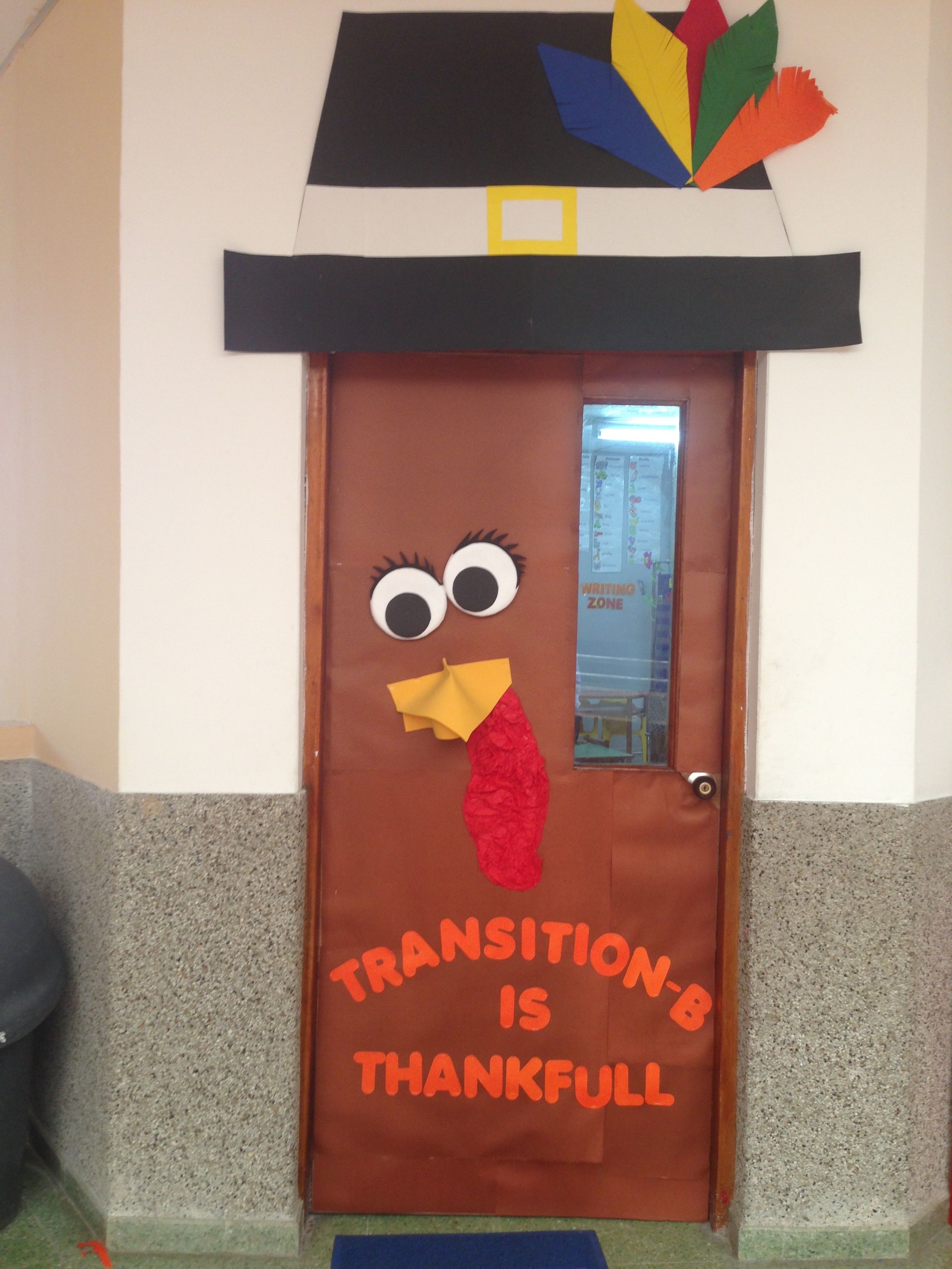 thanksgiving door preschool