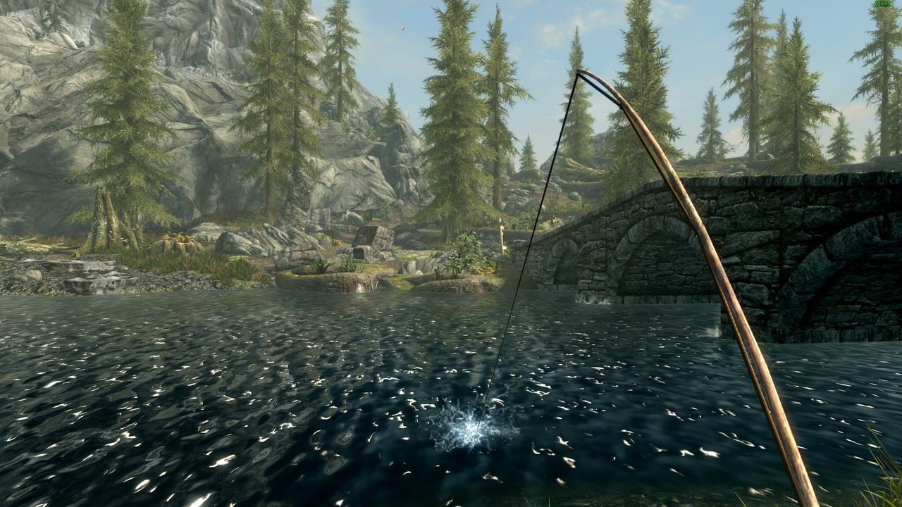 skyrim where to get fishing rod