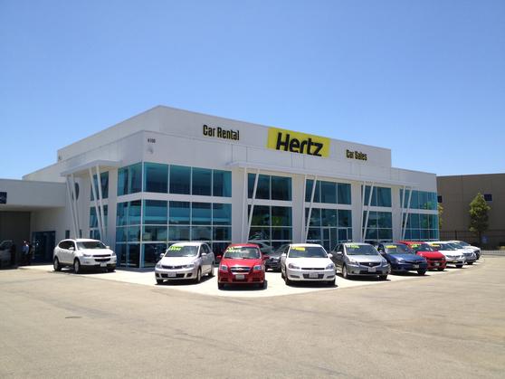 hertz car sales