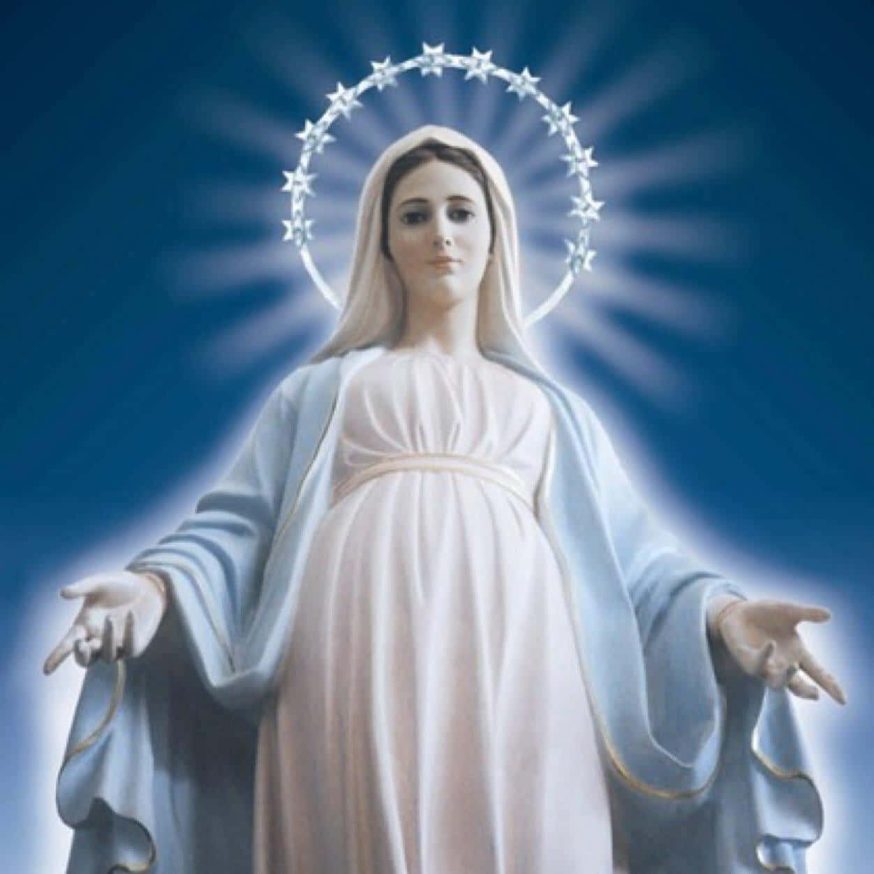 wallpaper mother mary