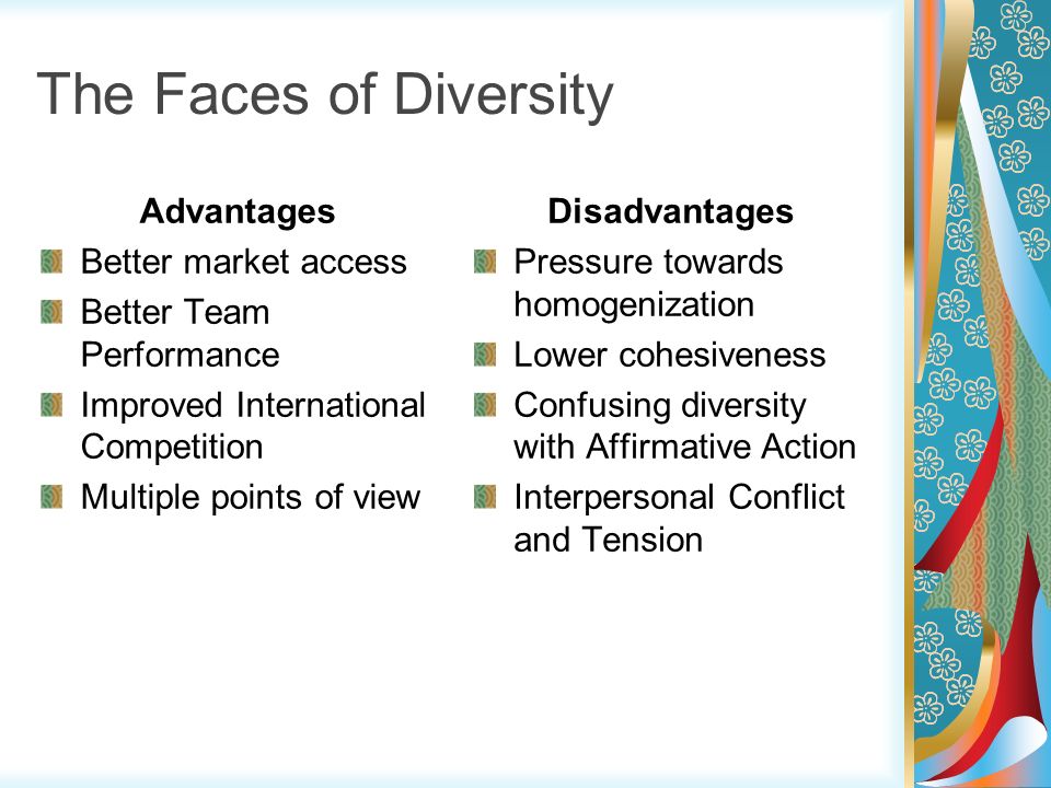 homogenization of culture advantages and disadvantages