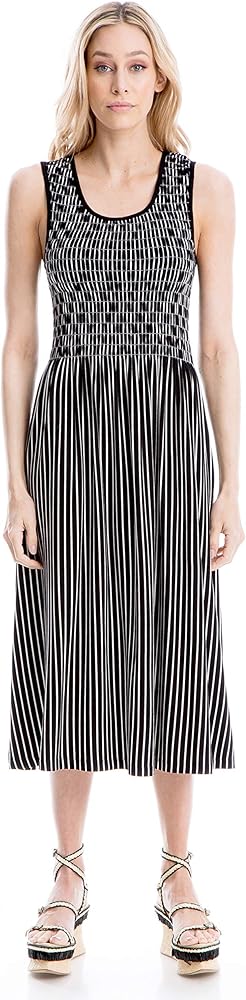 max studio striped dress