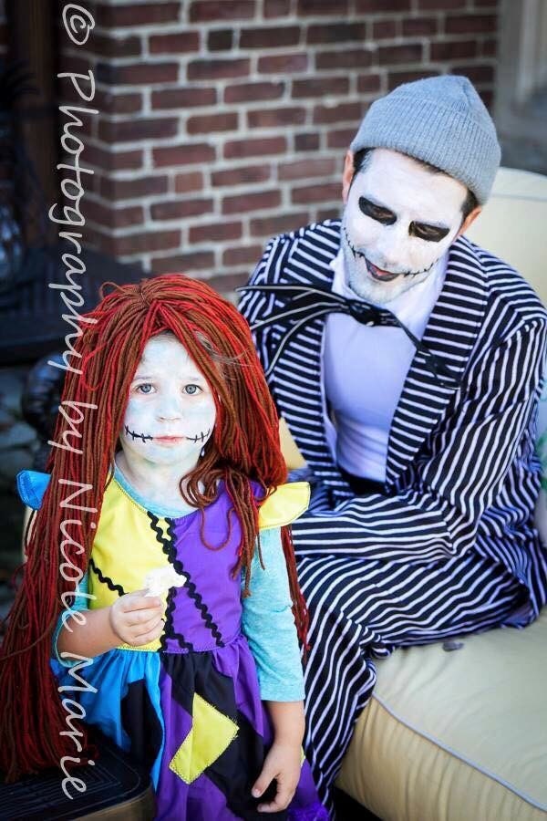 disfraz de jack y sally