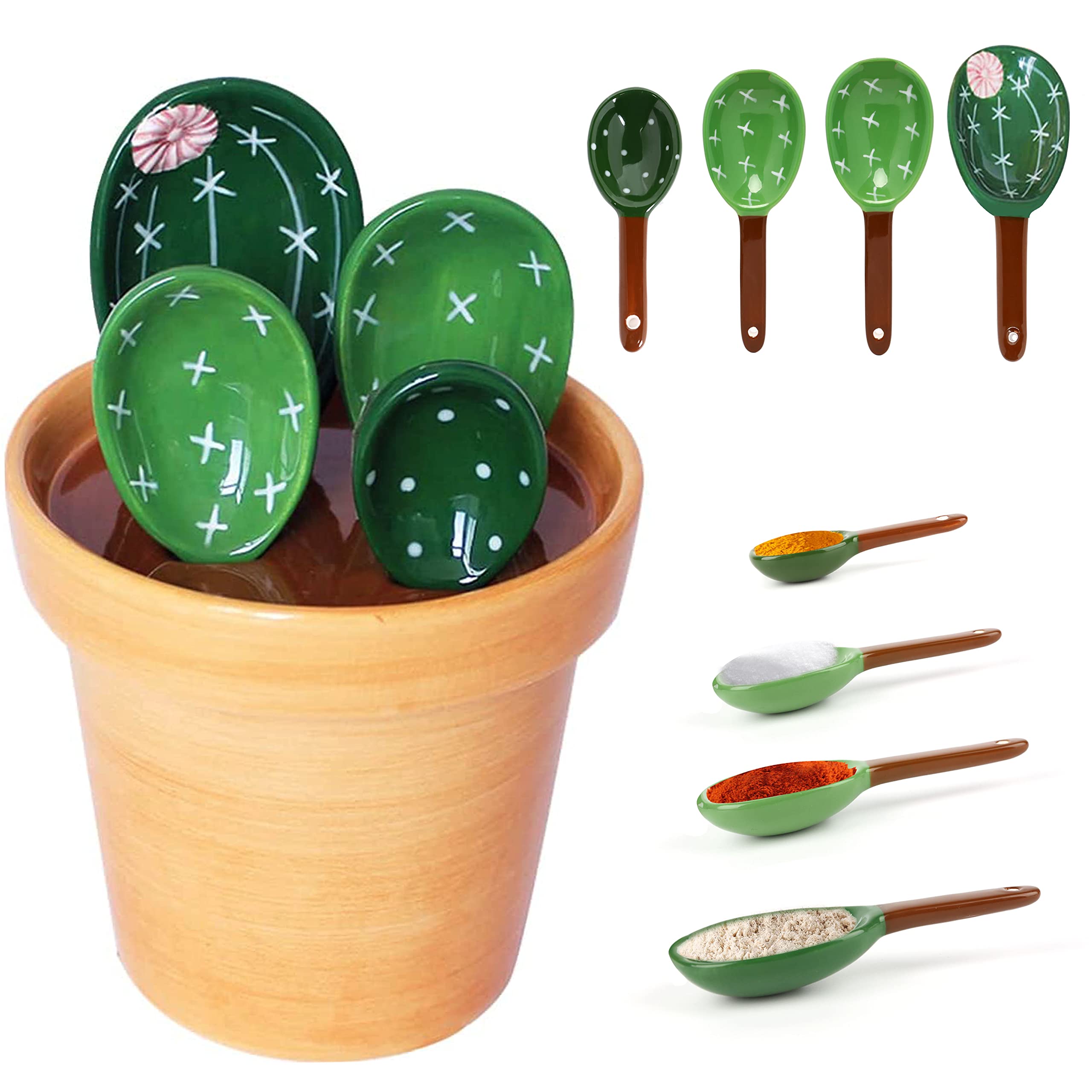 cactus measuring spoon