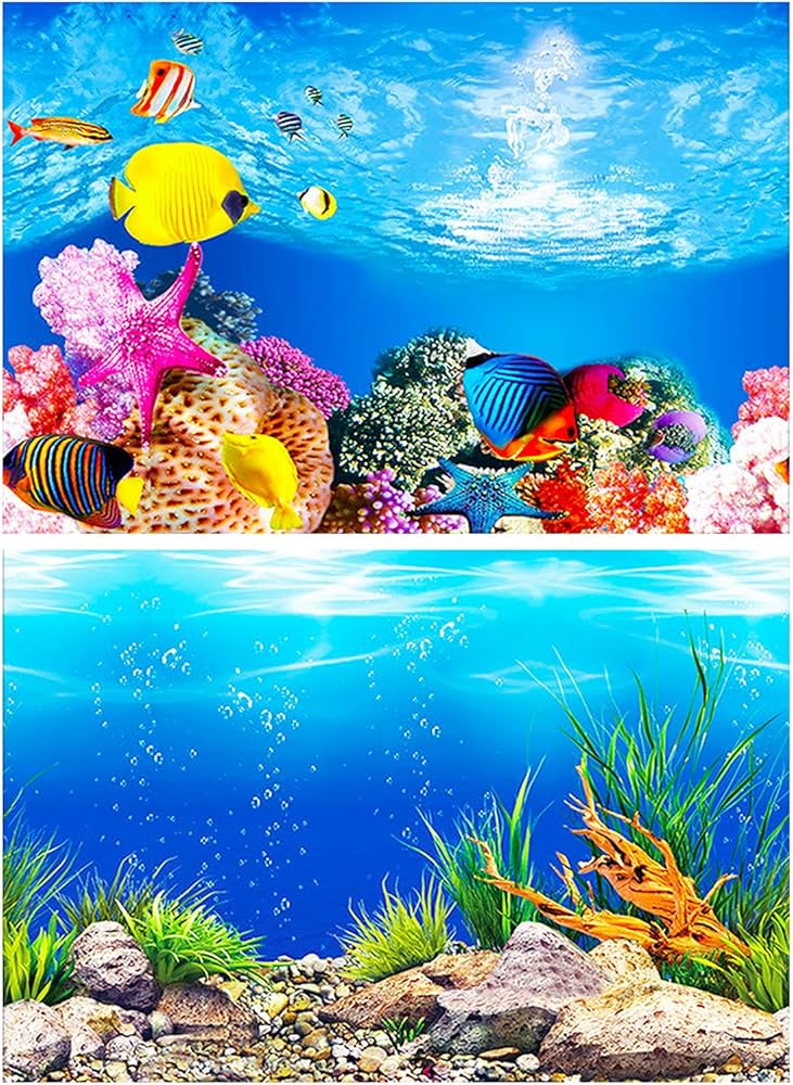 background poster for fish tank