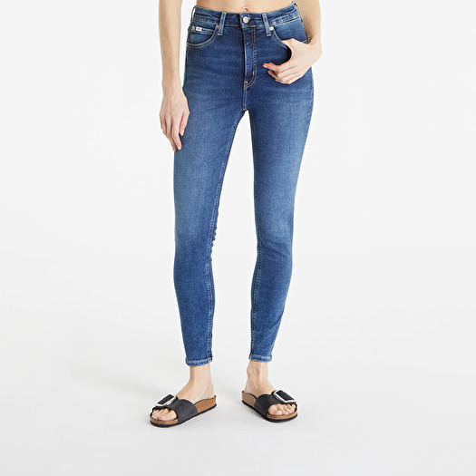 calvin klein high rise skinny jeans