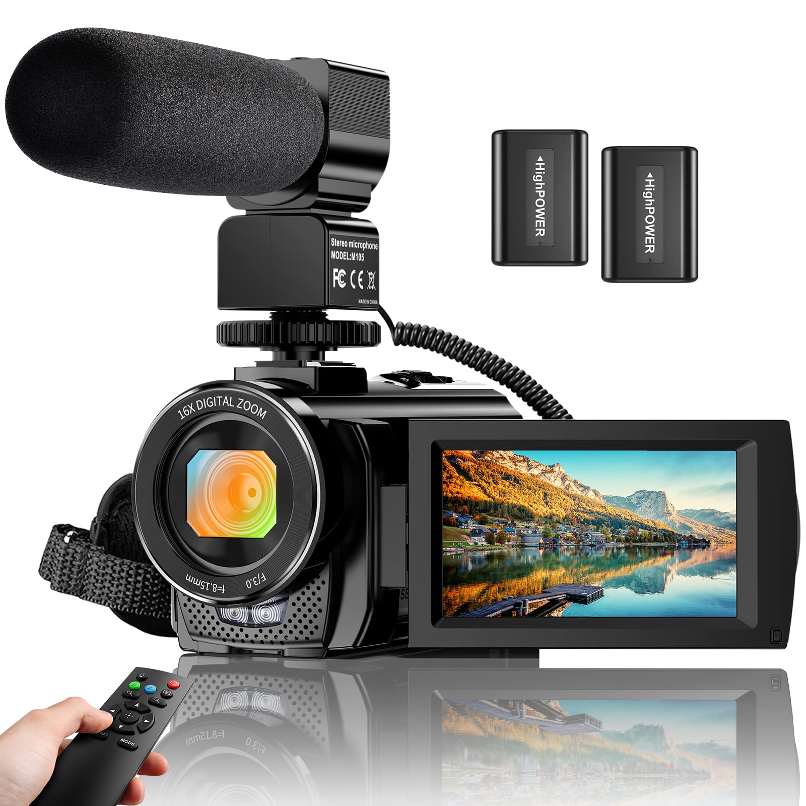 camcorder for youtube videos