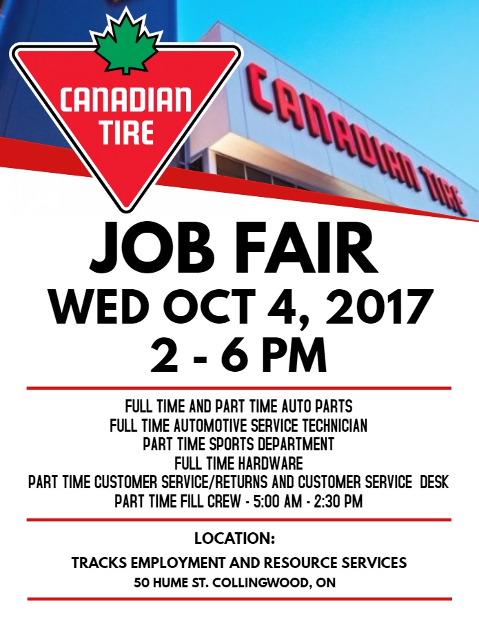 canadian tire job postings