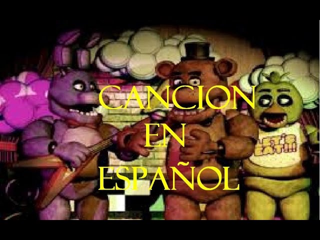 cancion de fnaf letra