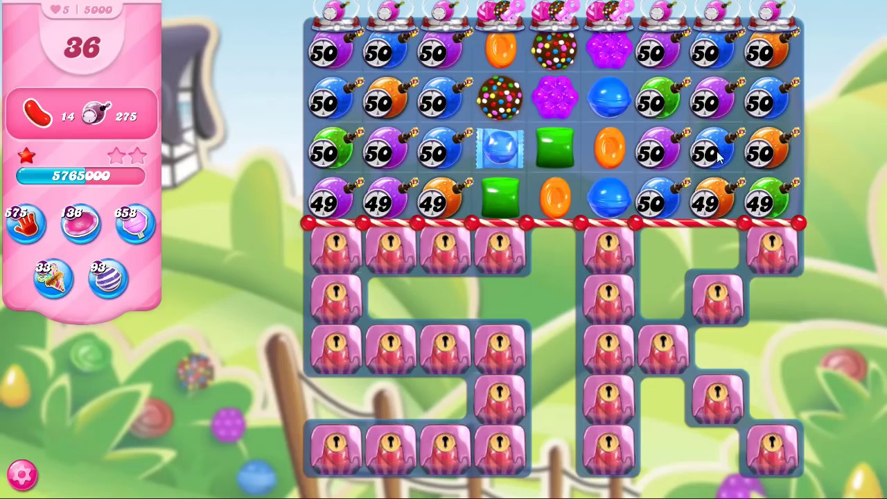 candy crush level 5000