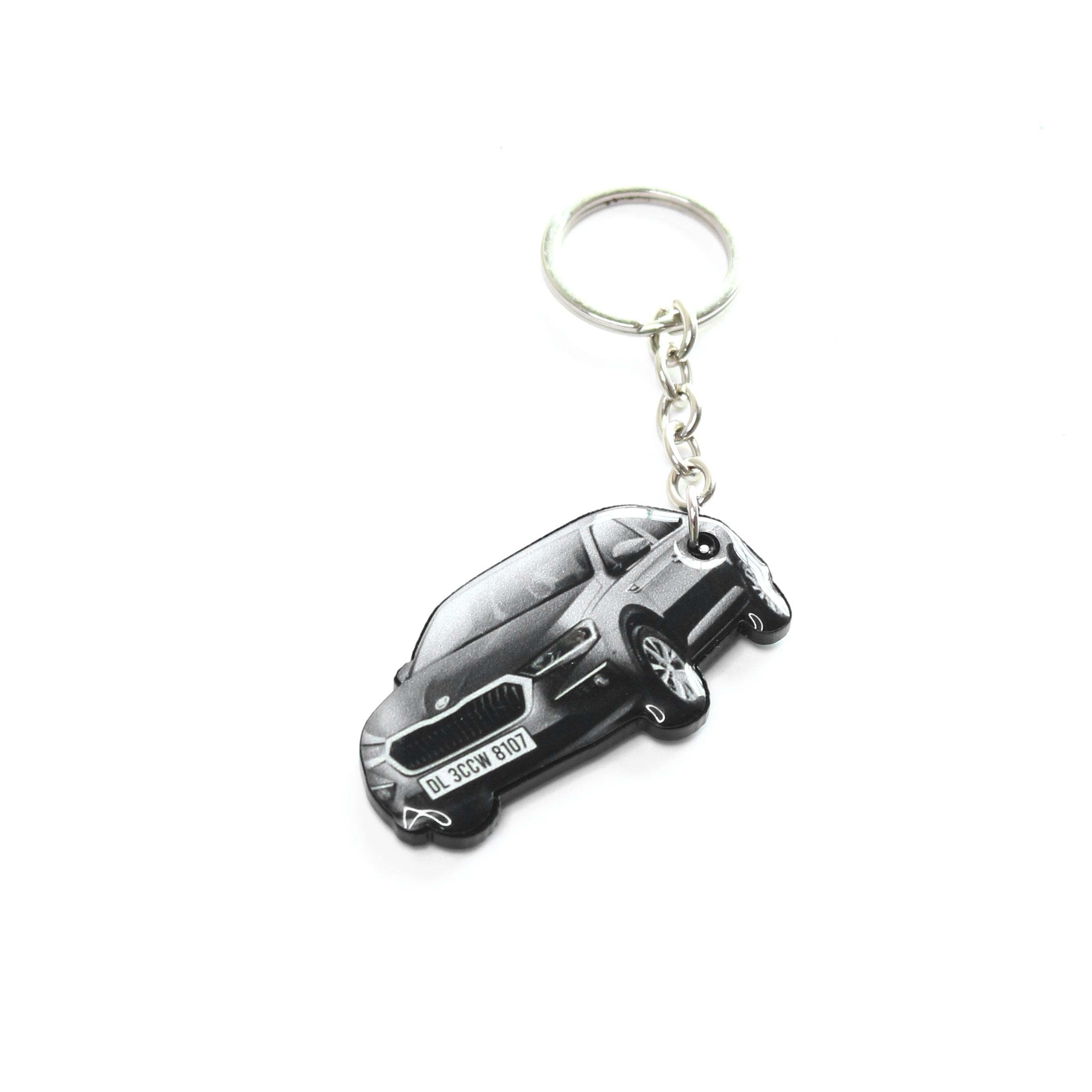 car shape keychain