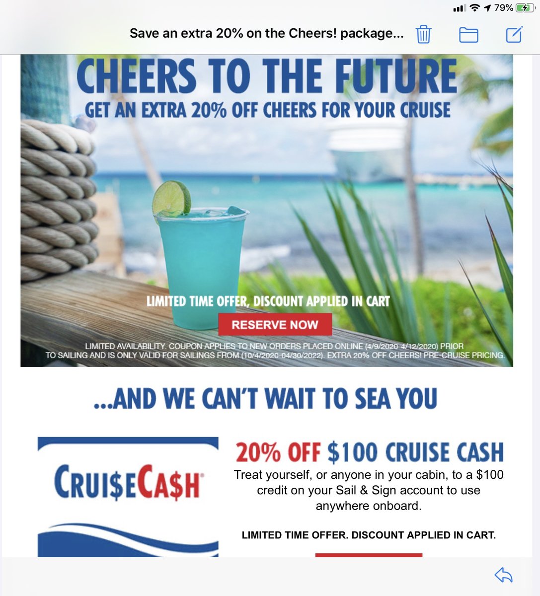 carnival cruise promo code