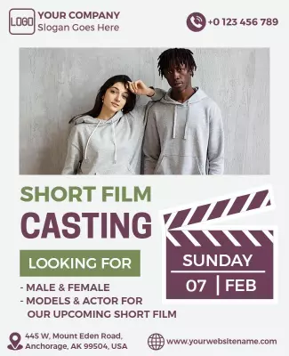 casting call template