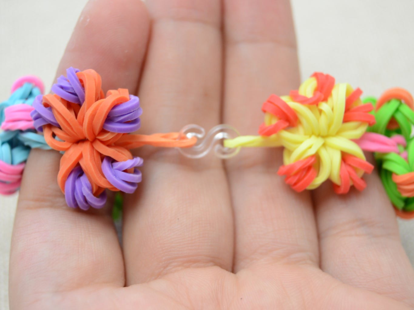 flower rubber band