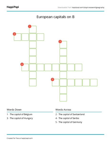 capital of switzerland crossword clue