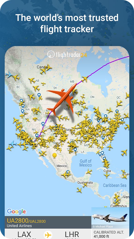 live airplane tracker