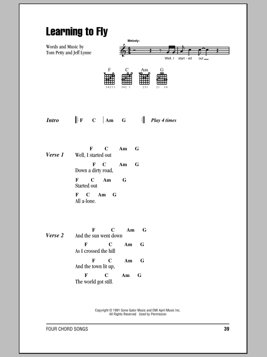 tom petty chords