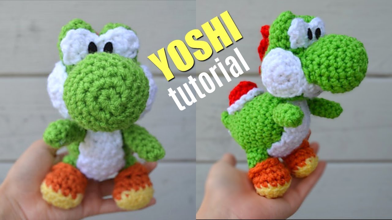 crochet yoshi