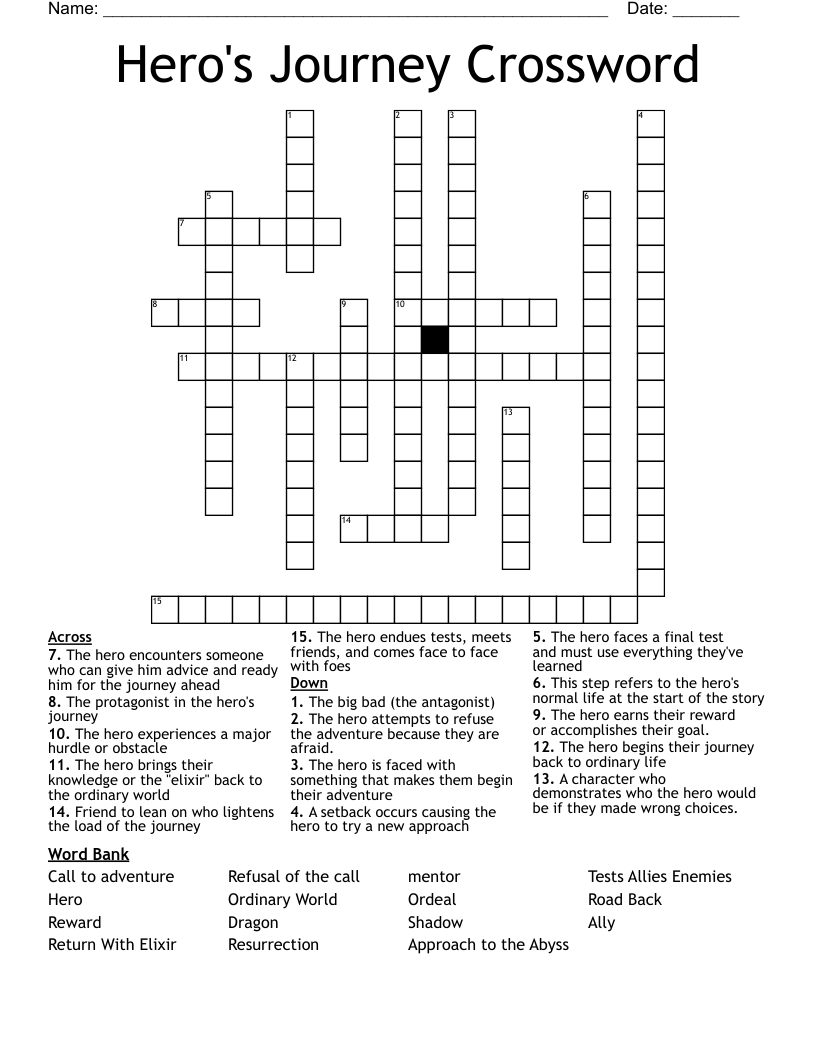 crossword journey