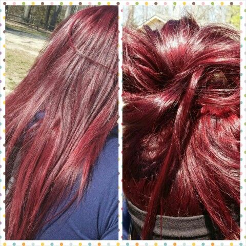 red hicolor hair dye