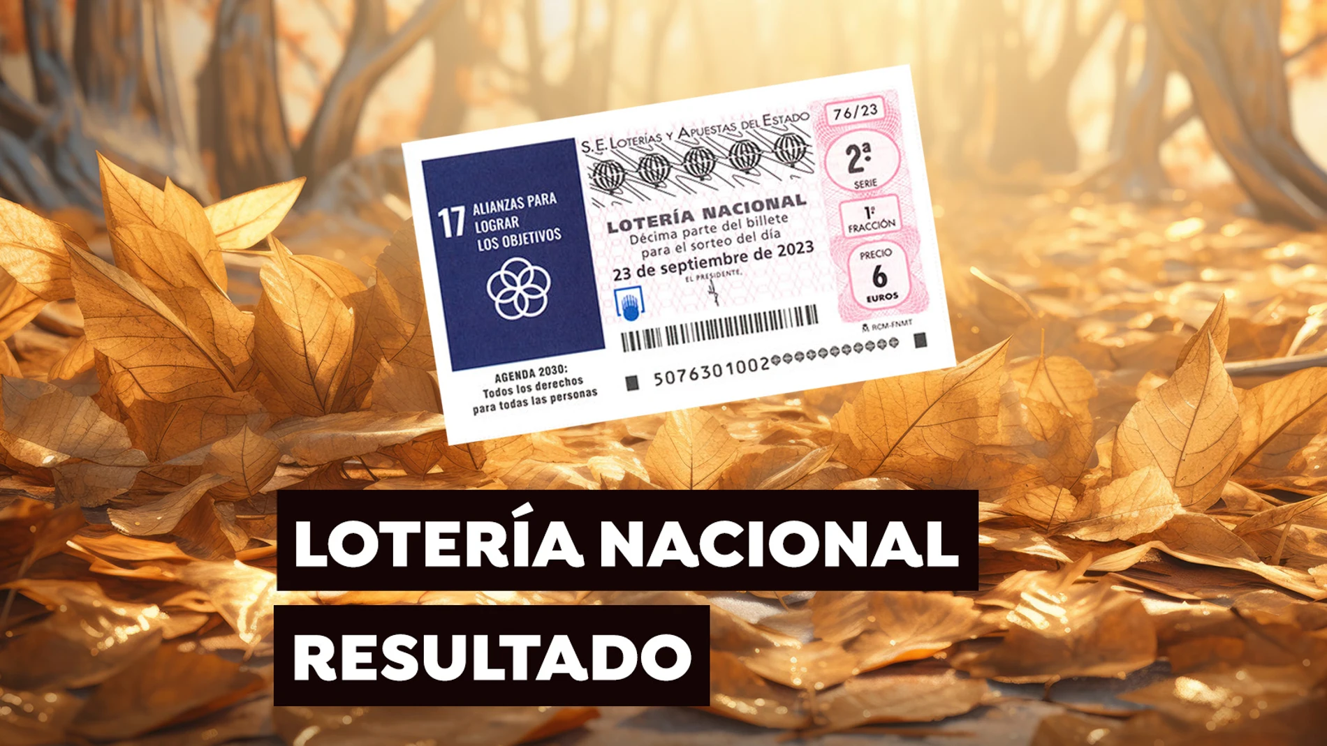 loteria nacional dia 23 septiembre 2023