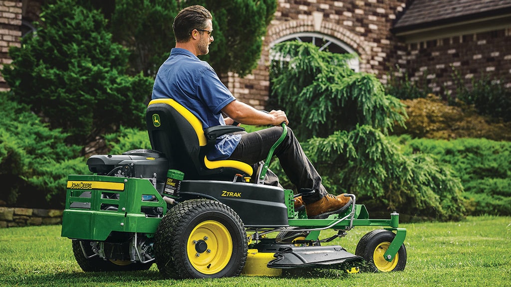 john deere o turn mowers