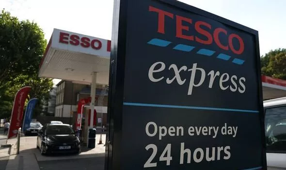 tesco petrol prices today 2022 uk