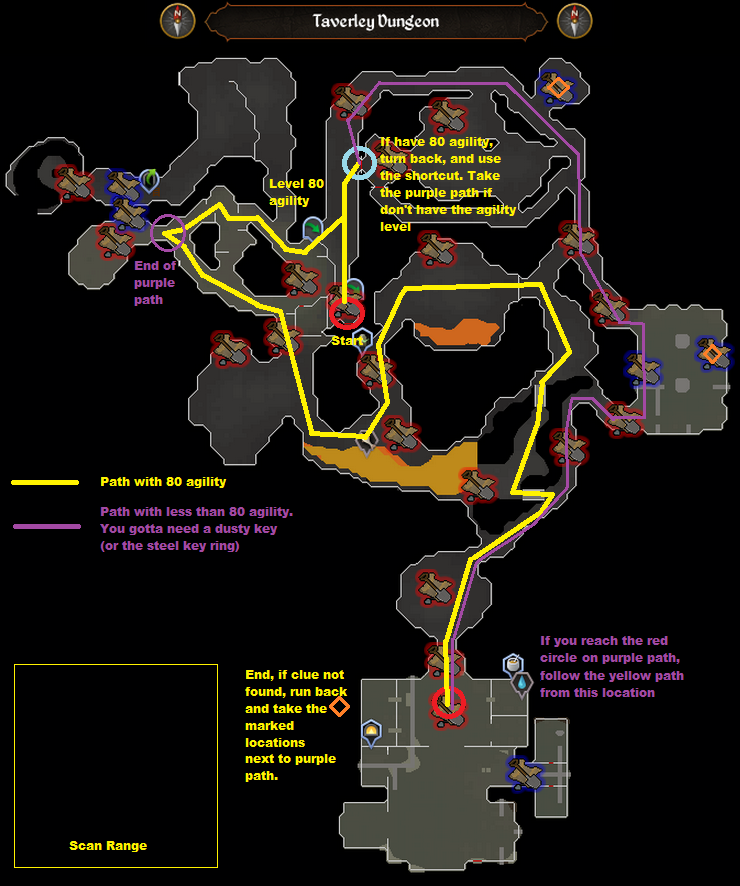 taverley dungeon key