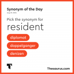 denizens synonyms