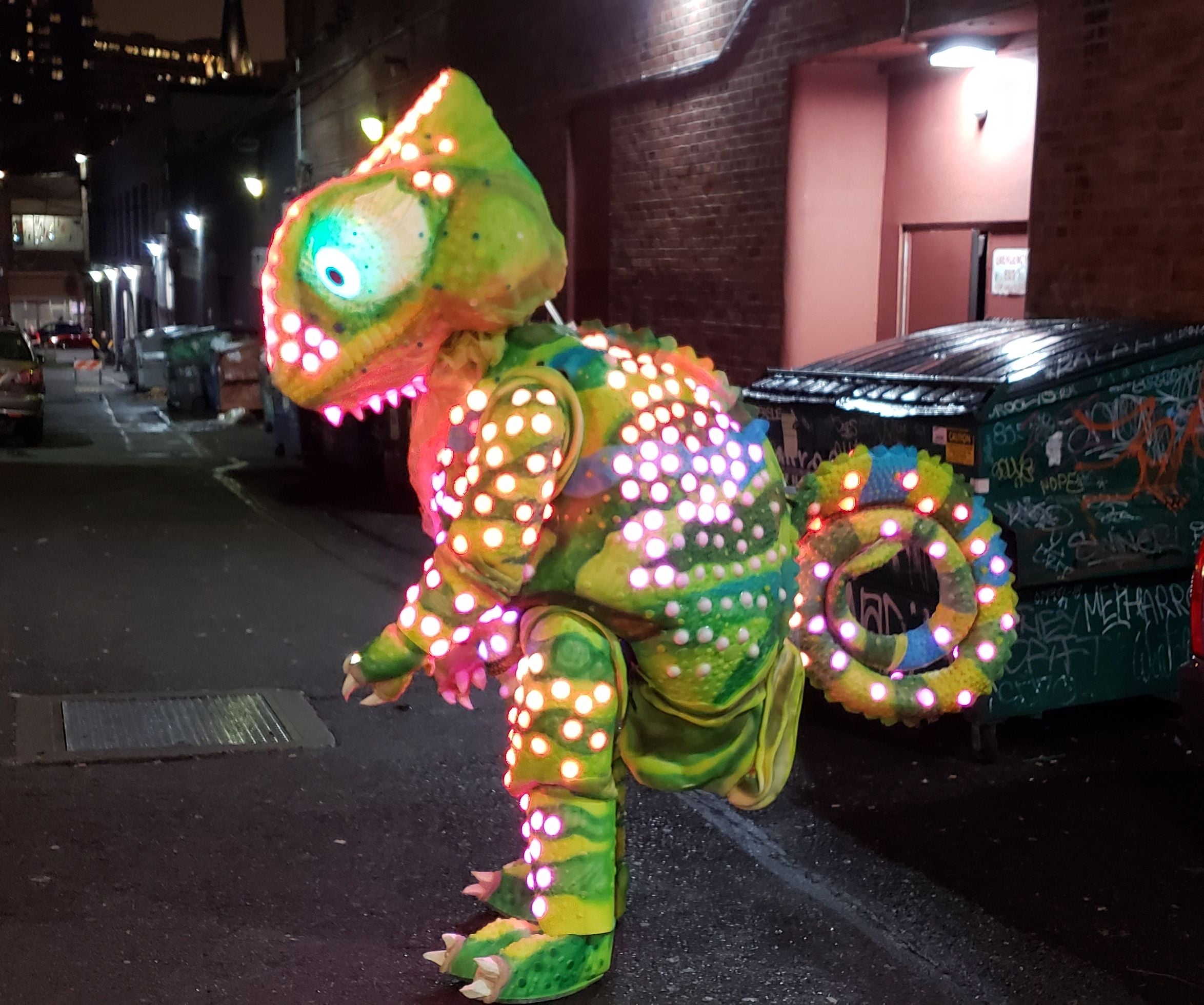 chameleon costume