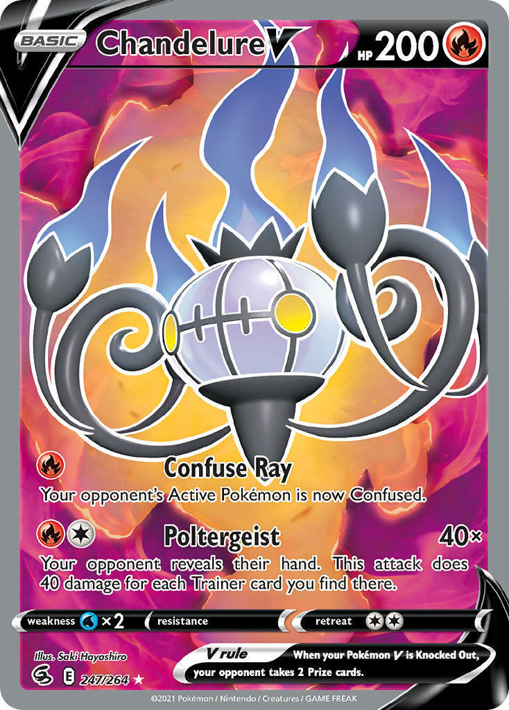 chandelure ex full art