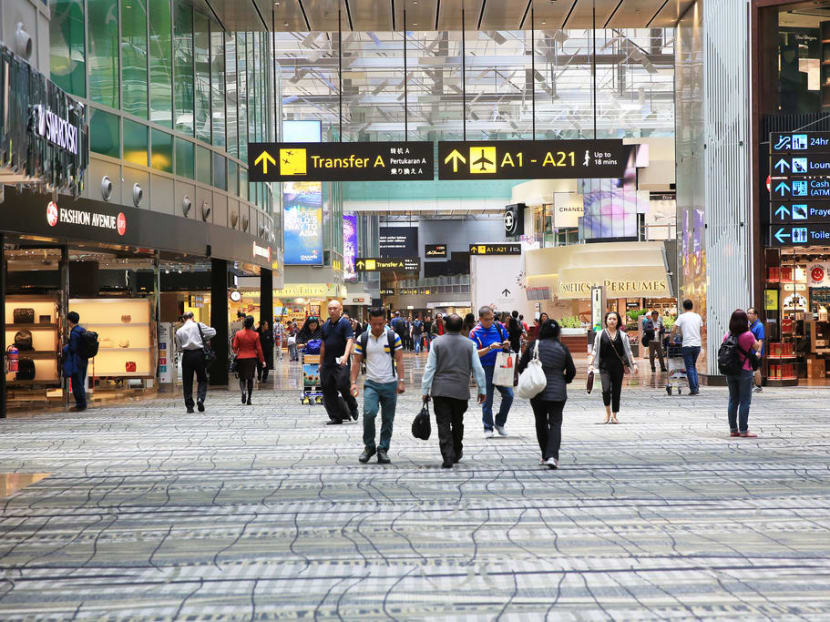 changi airport departures