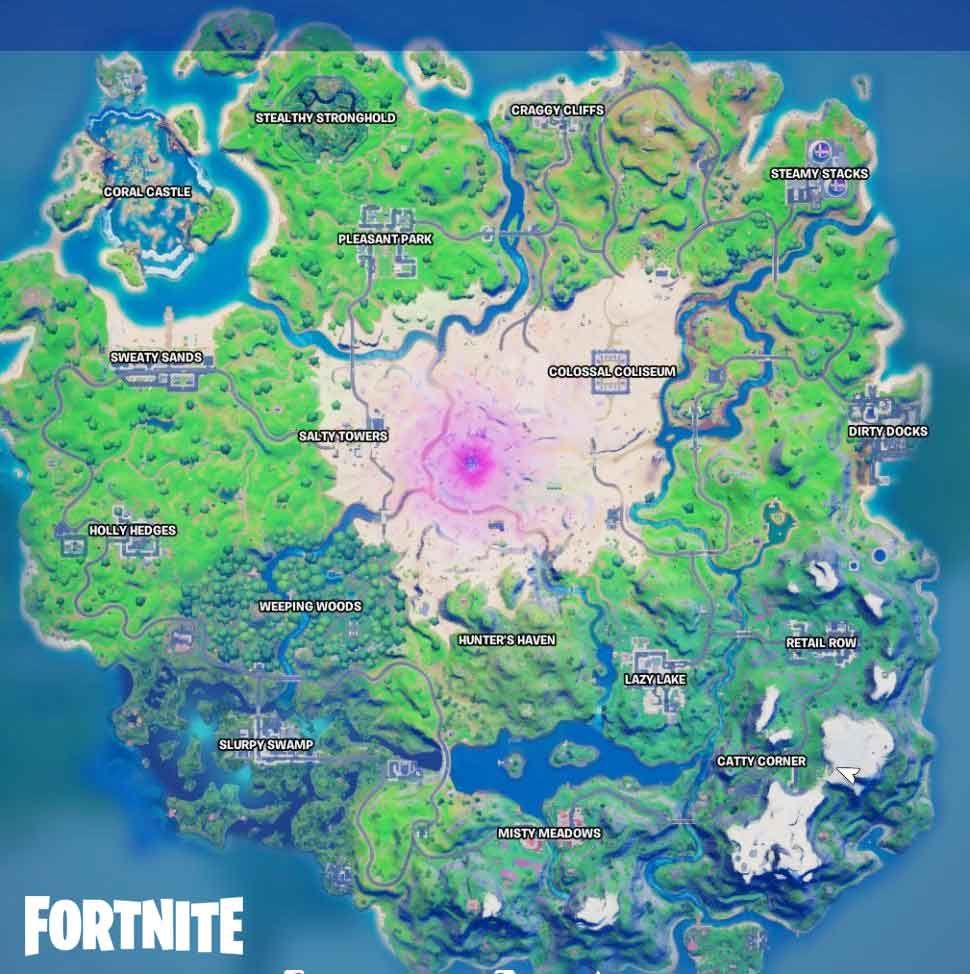 chapter 2 season 2 fortnite map