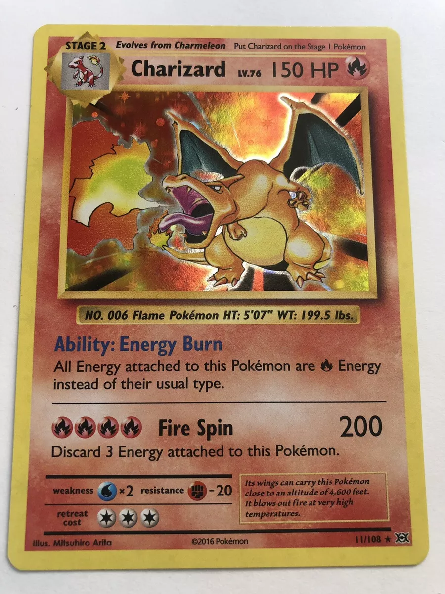 charizard xy evolutions