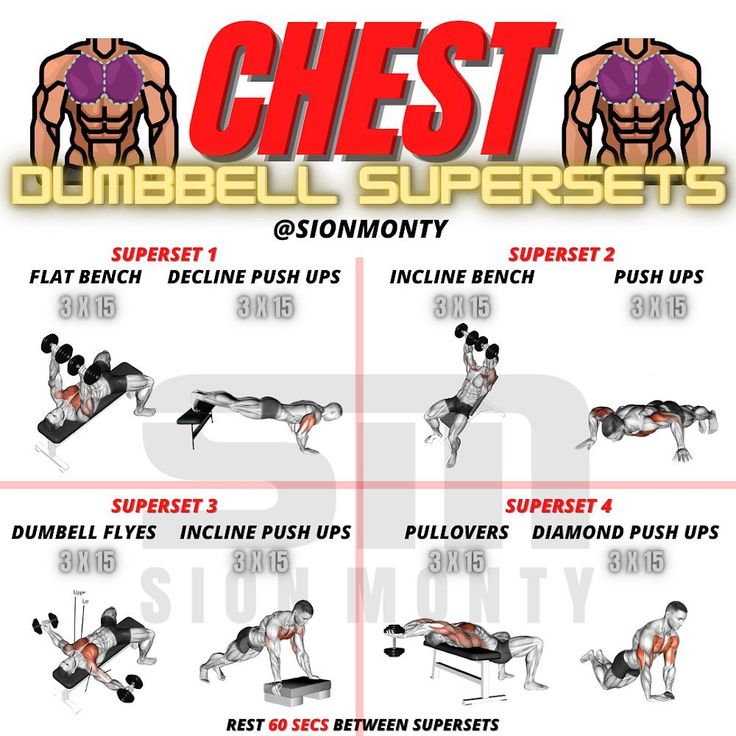 chest superset routine