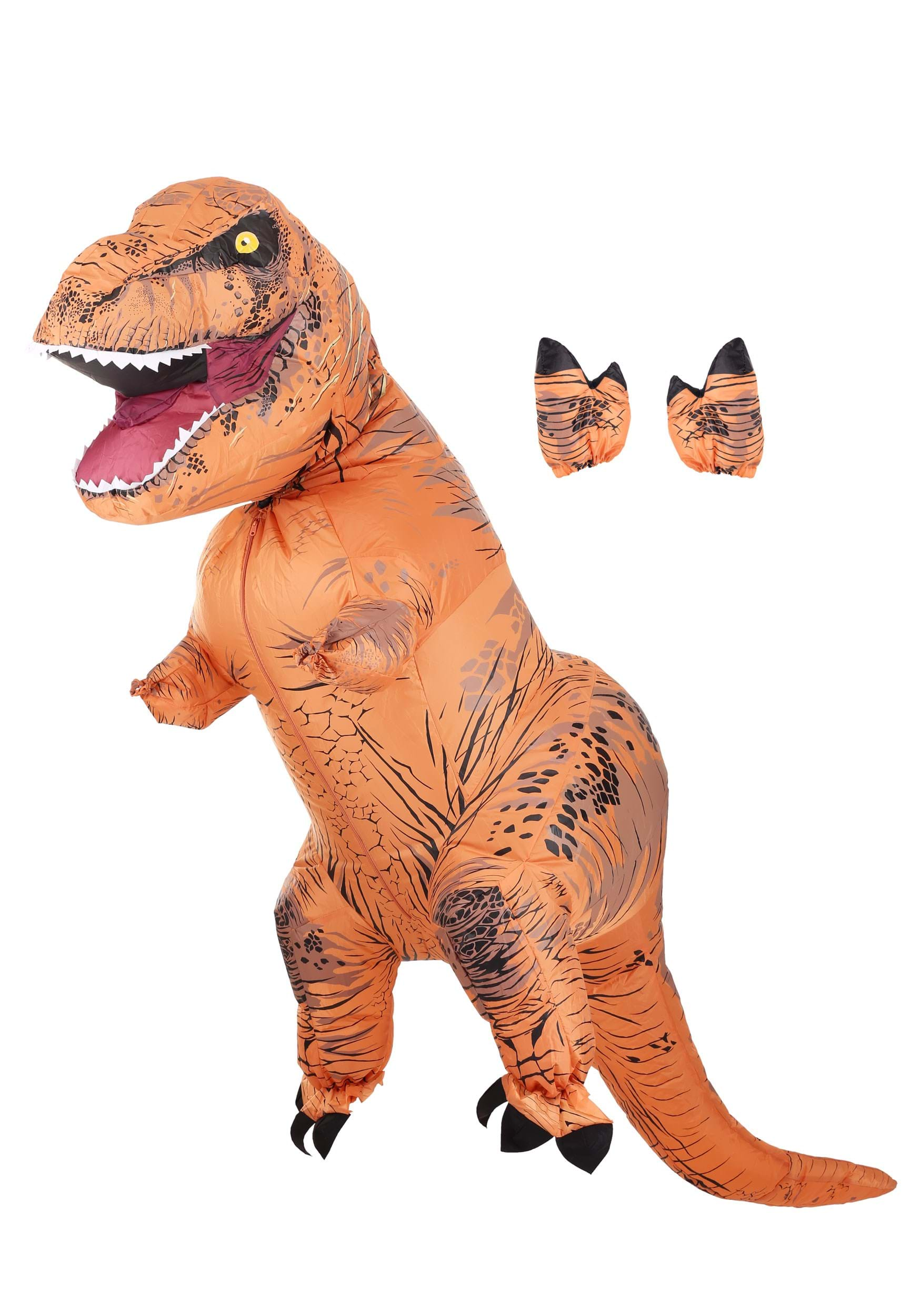 childrens inflatable dinosaur costume