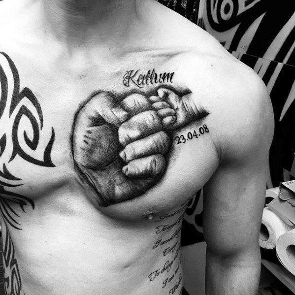 childrens name tattoos for men