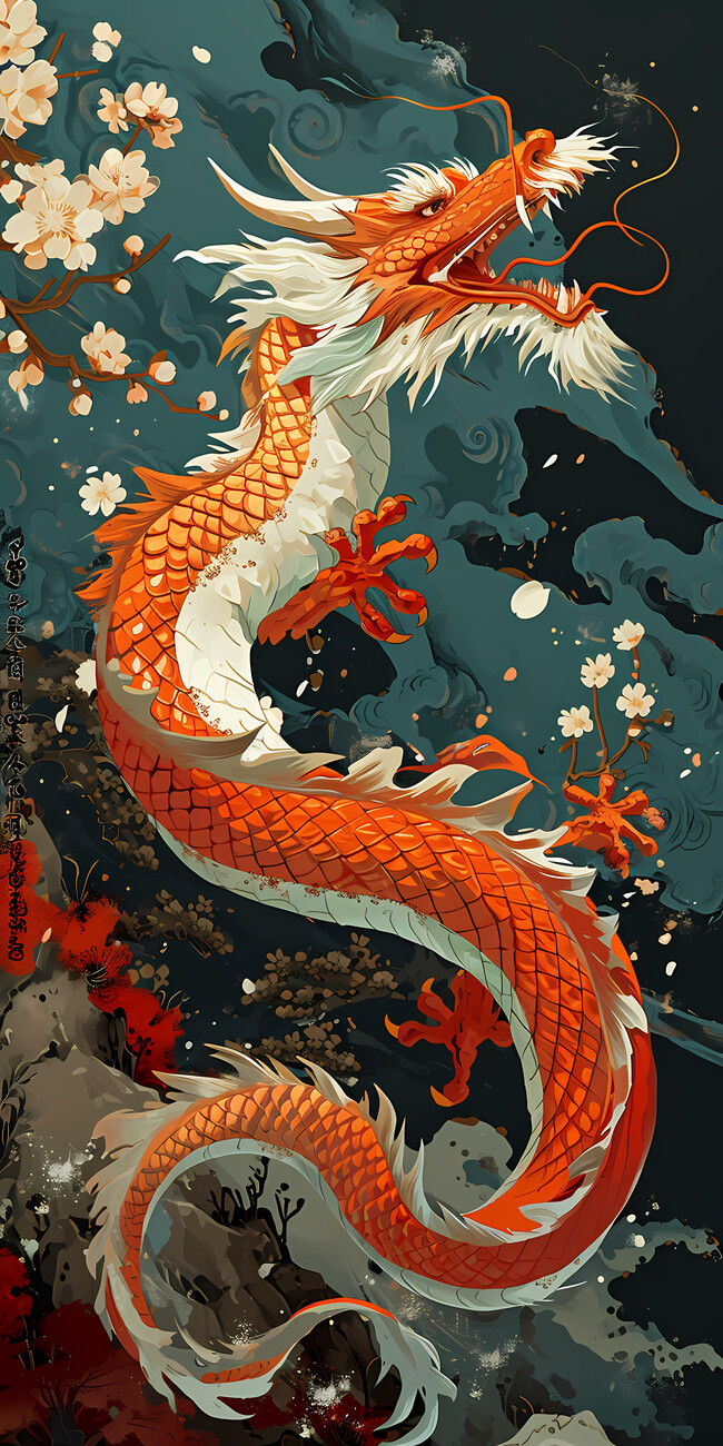 chinese dragon wallpaper