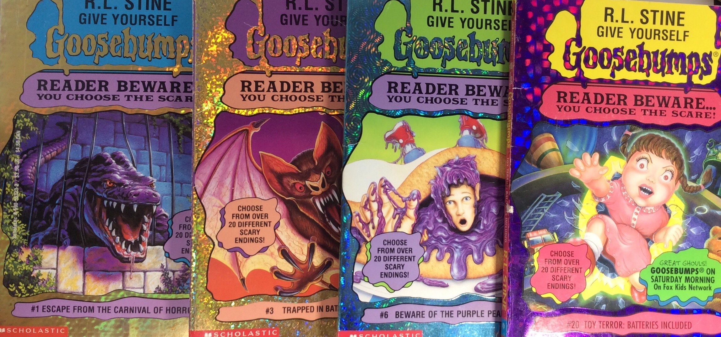 choose your own adventure goosebumps