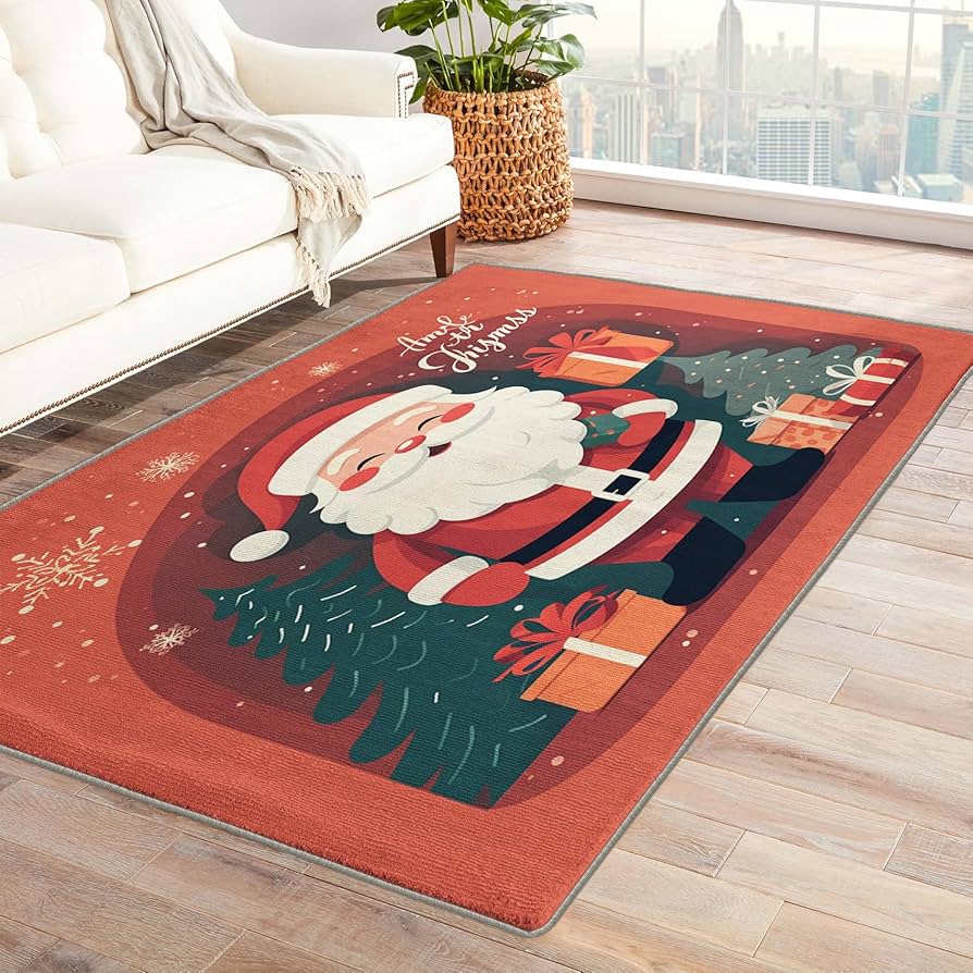 christmas rugs